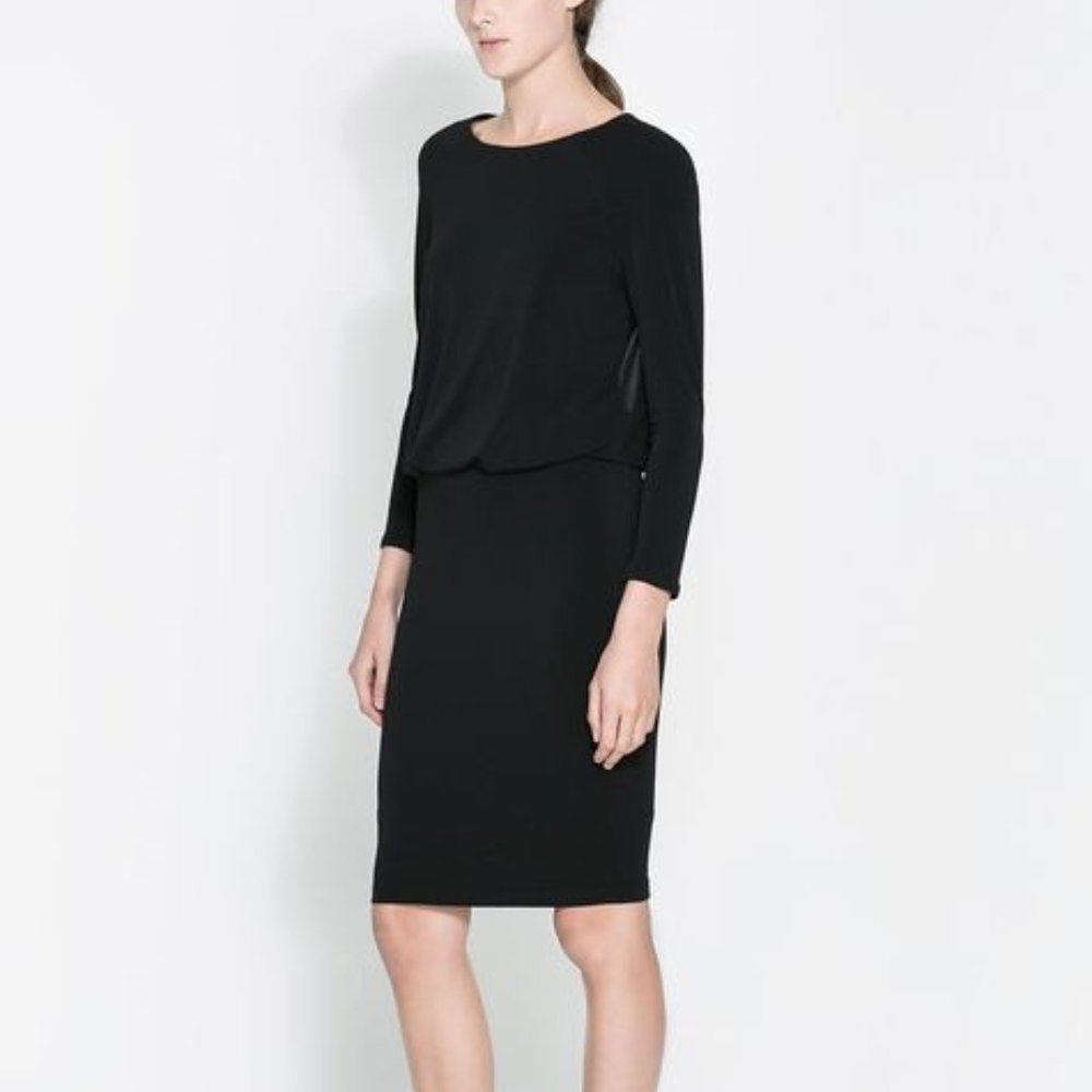 Zara Open Back Dress